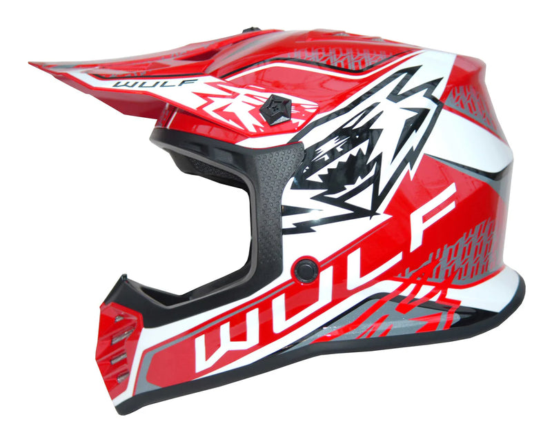 Wulfsport Kids Air-X Helmet - Red
