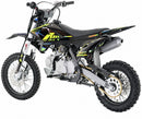 110CC RFN RACING™ THUNDER PRO KIDS SEMI AUTO PIT BIKE  - BLACK