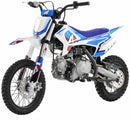 110CC RFN RACING™ THUNDER PRO KIDS SEMI AUTO PIT BIKE  - BLUE