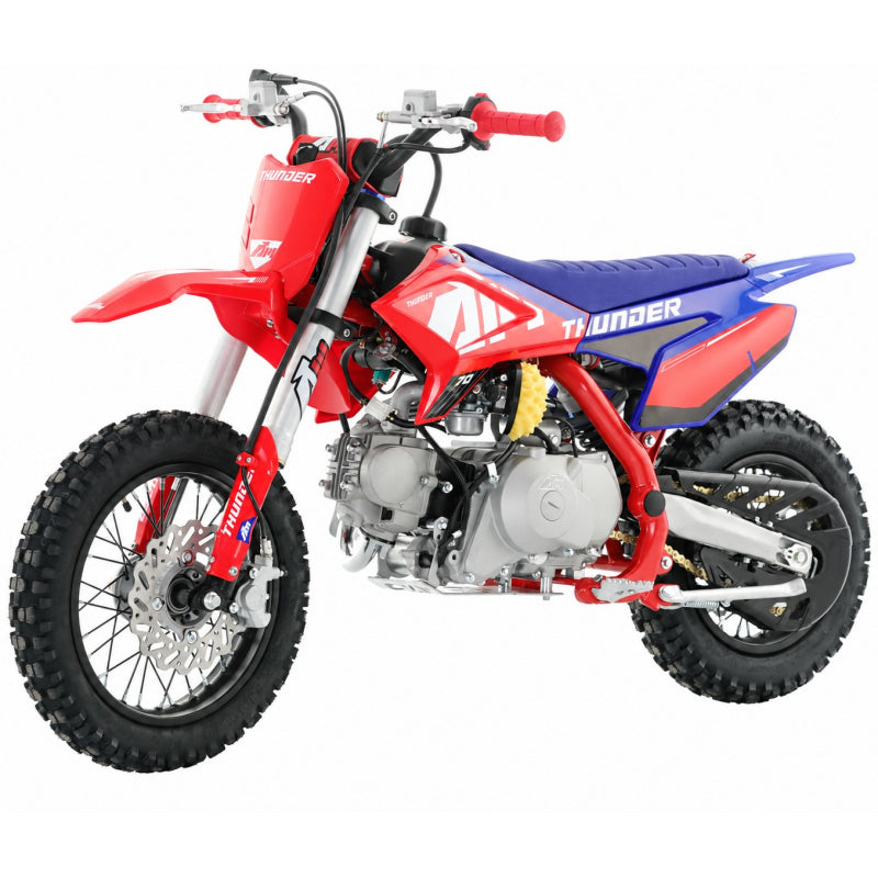 70cc RFN Racing™ Thunder Fully Auto Pit Bike 12/10" - Red & Blue
