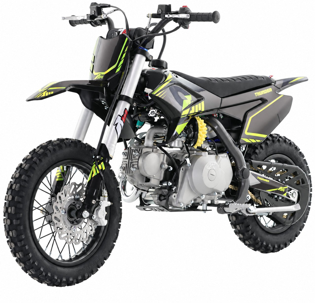 70CC RFN RACING™ THUNDER KIDS PIT BIKE - BLACK