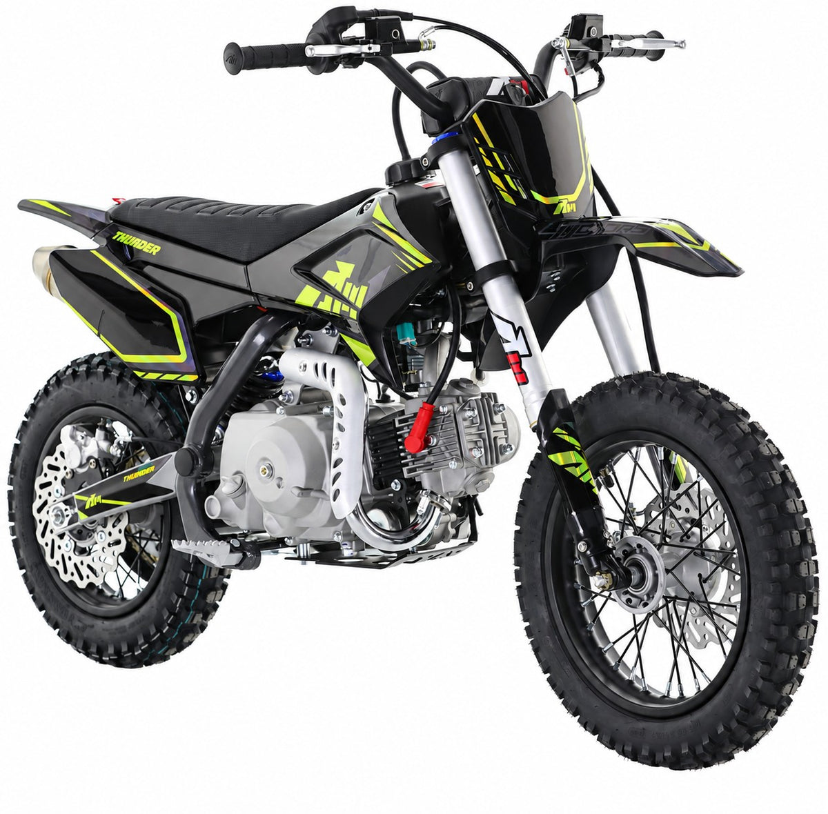 70CC RFN RACING™ THUNDER KIDS PIT BIKE - BLACK