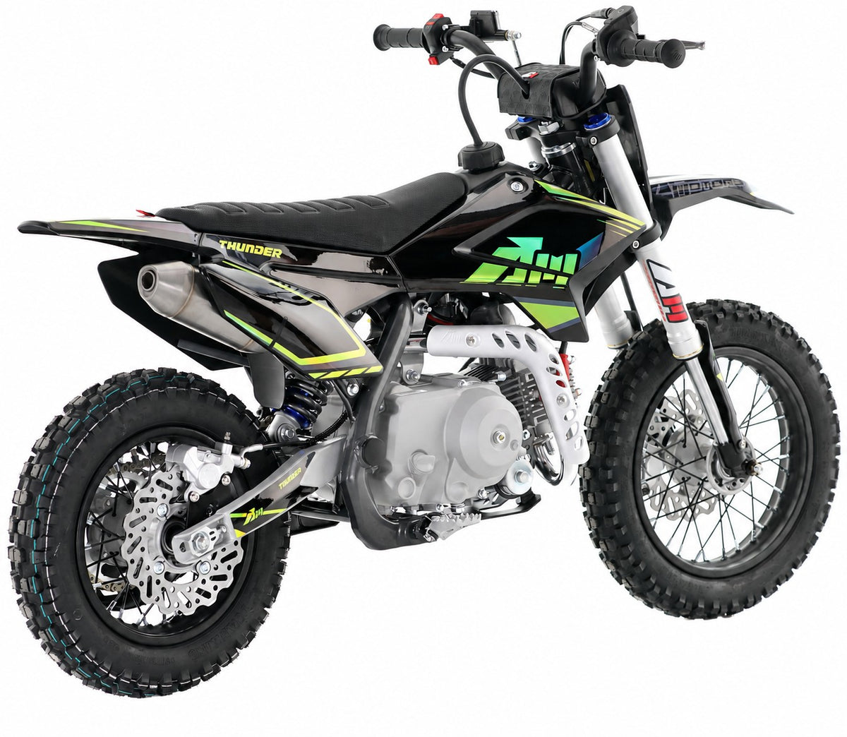 70CC RFN RACING™ THUNDER KIDS PIT BIKE - BLACK