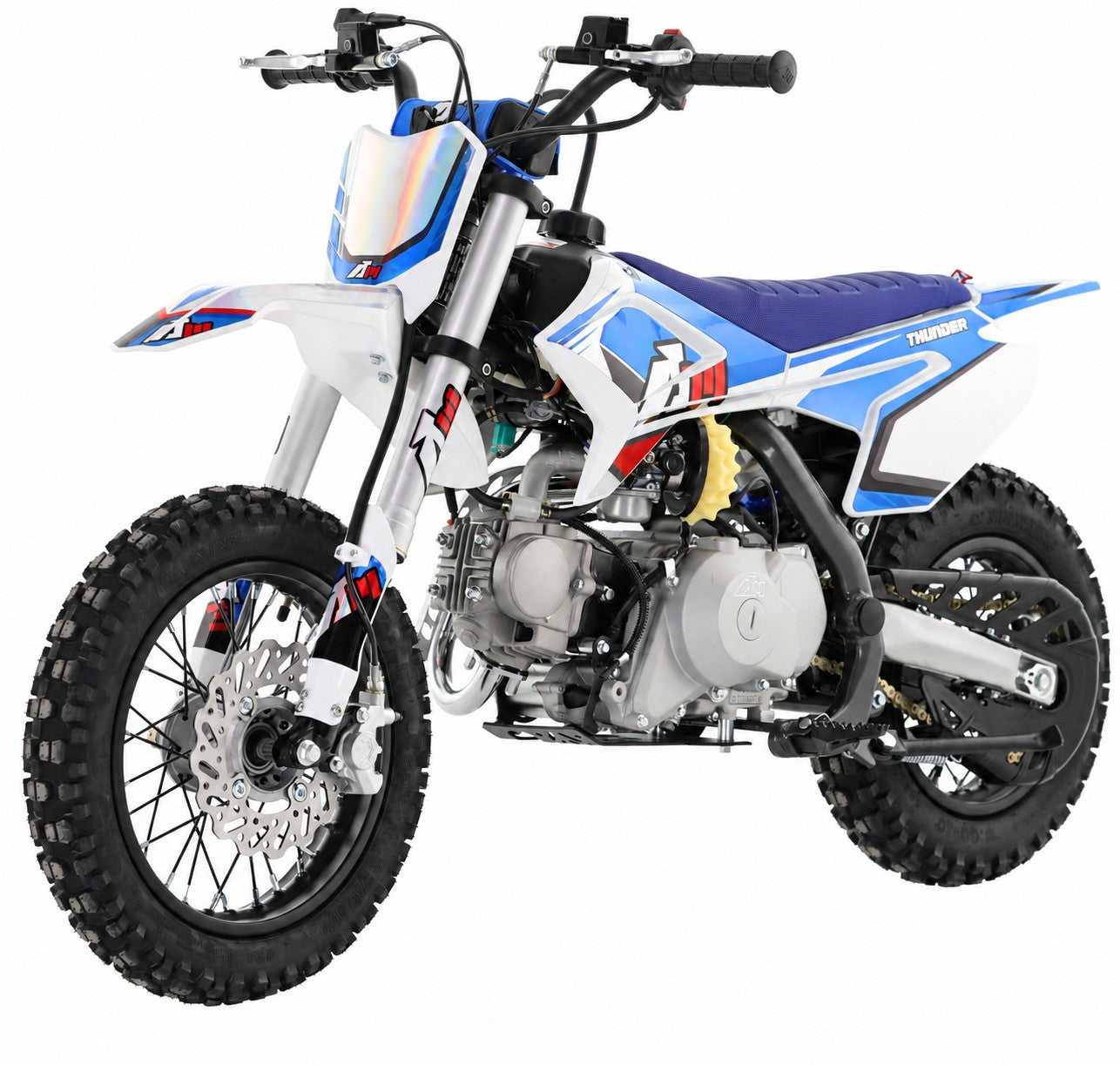 70CC RFN RACING™ THUNDER KIDS PIT BIKE - BLUE