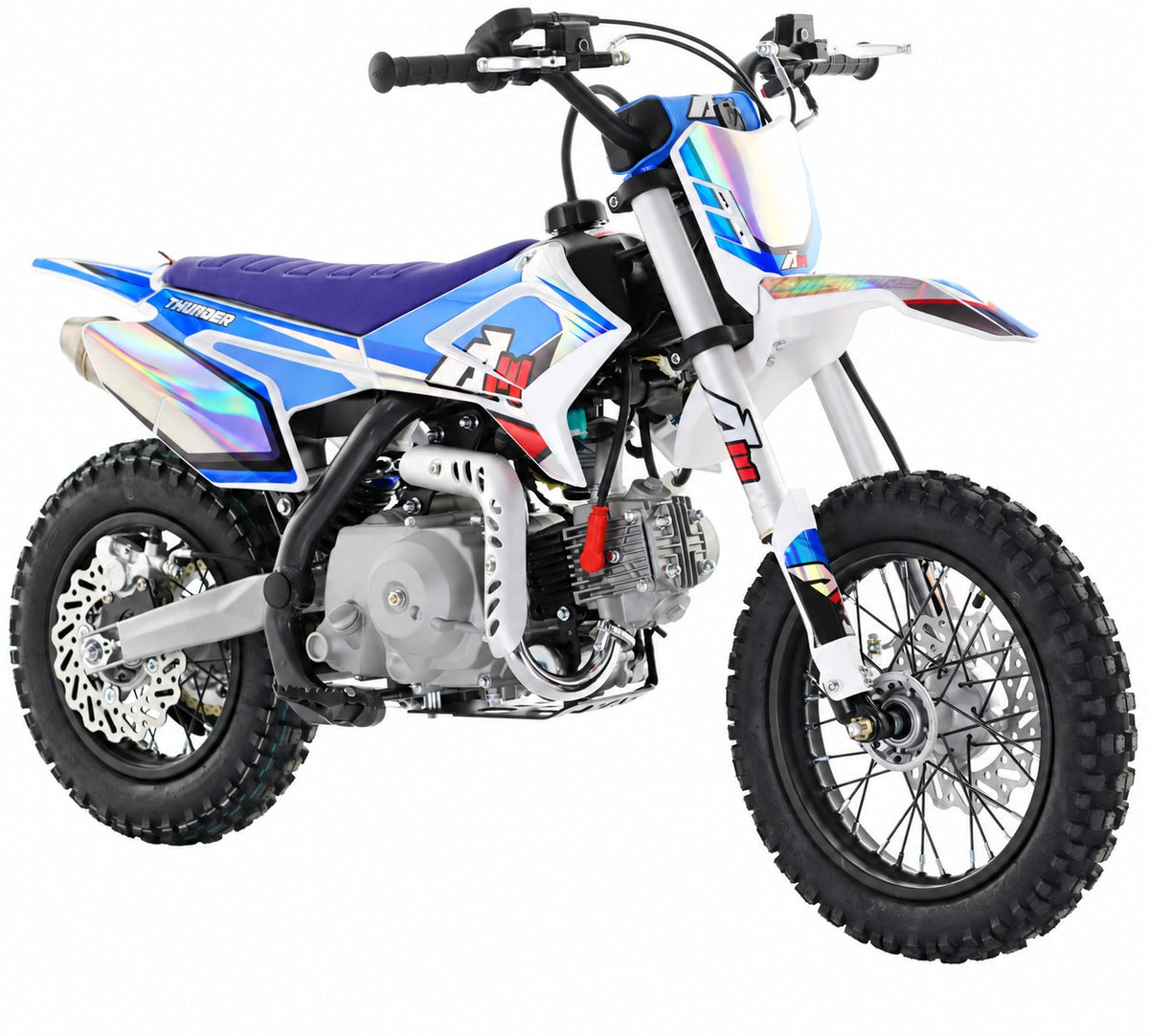 70CC RFN RACING™ THUNDER KIDS PIT BIKE - BLUE
