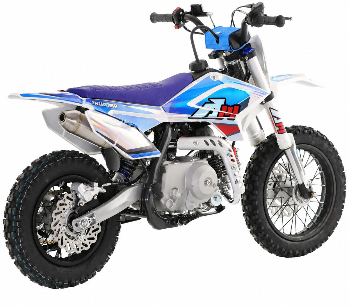 70CC RFN RACING™ THUNDER KIDS PIT BIKE - BLUE