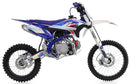 140cc RFN Thunder Dirt Bike - XL Wheel - 19"/16" - Blue