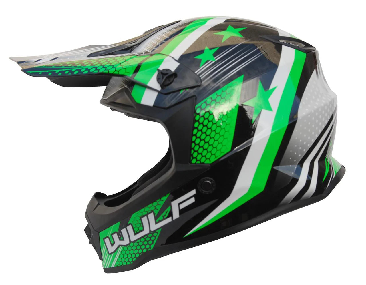 Wulfsport Adults Iconic Helmet - Green