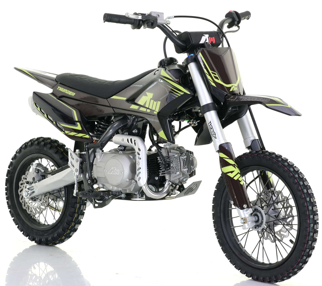 110CC RFN RACING™ THUNDER PRO KIDS SEMI AUTO PIT BIKE - BLACK – RFN ...