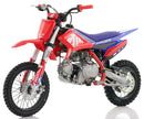 110cc RFN Racing™ Thunder Pro Semi Auto Pit Bike 14/12" - Red & Blue