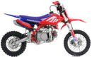 110cc RFN Racing™ Thunder Pro Semi Auto Pit Bike 14/12" - Red & Blue