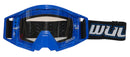 Wulfsport Adult Tech Goggles for MX Enduro - Blue