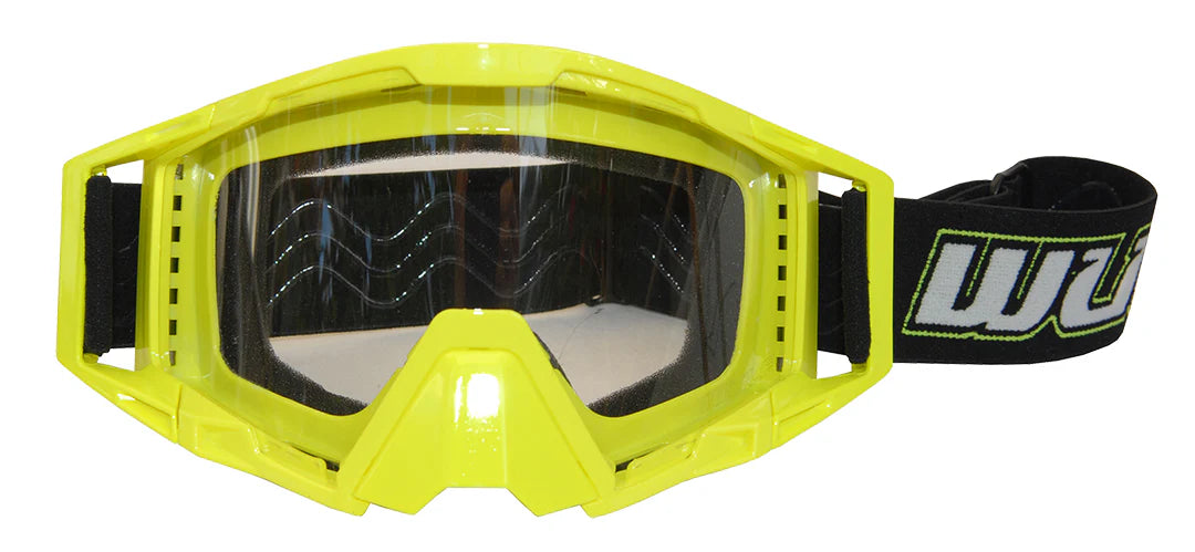 Wulfsport Adult Tech Goggles for MX Enduro - Yellow