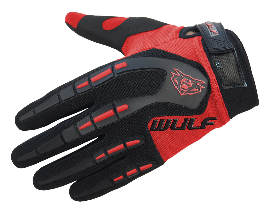 Wulfsport Kids Attack Gloves - Red