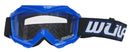 Wulfsport Cub Tech Goggles for MX Enduro - Blue