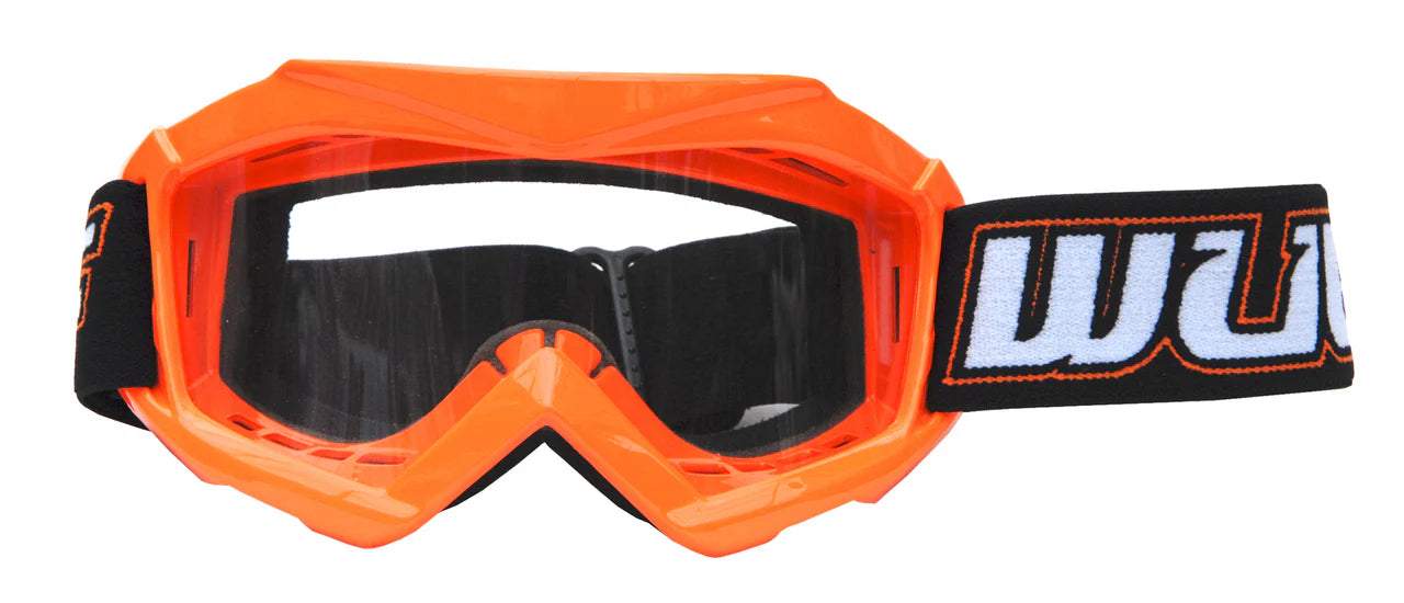 Wulfsport Cub Tech Goggles for MX Enduro - Orange